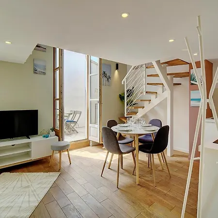 Apartment Mimosa-200m Plage-4minpalais-verriere Cote D'azur *