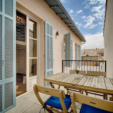 Apartment Mimosa-200m Plage-4minpalais-verriere Cote D'azur *